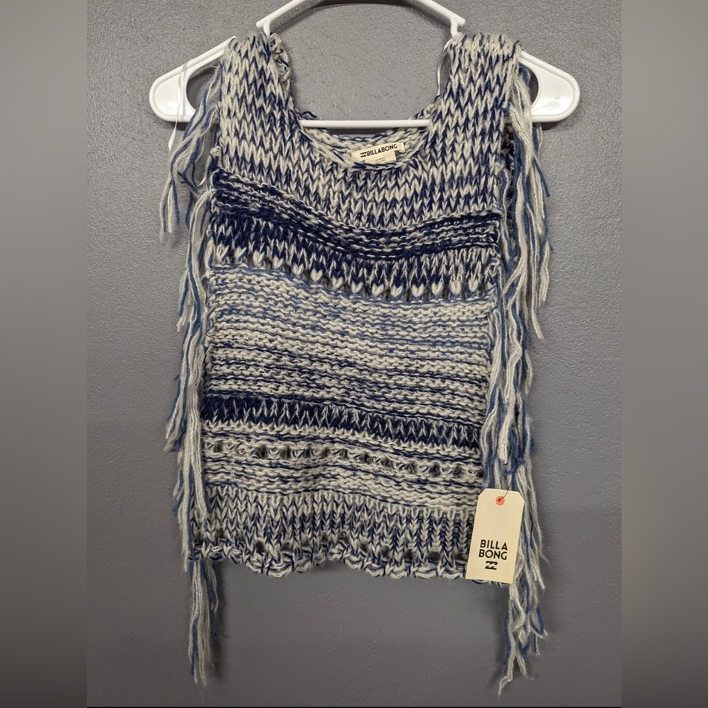 Billabong Knitted Tank Top NWT